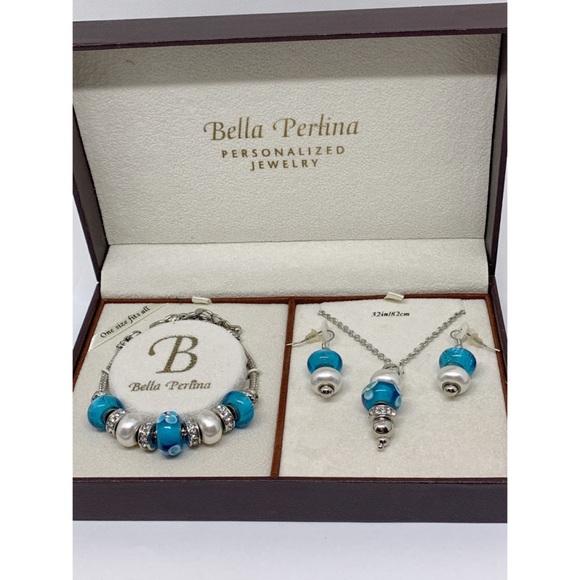 bella Perlina Jewelry - Bella Perlina Necklace Bracelet Earrings NIB bella Perlina Jewelry - Bella Perlina Necklace Bracelet Earrings NIB